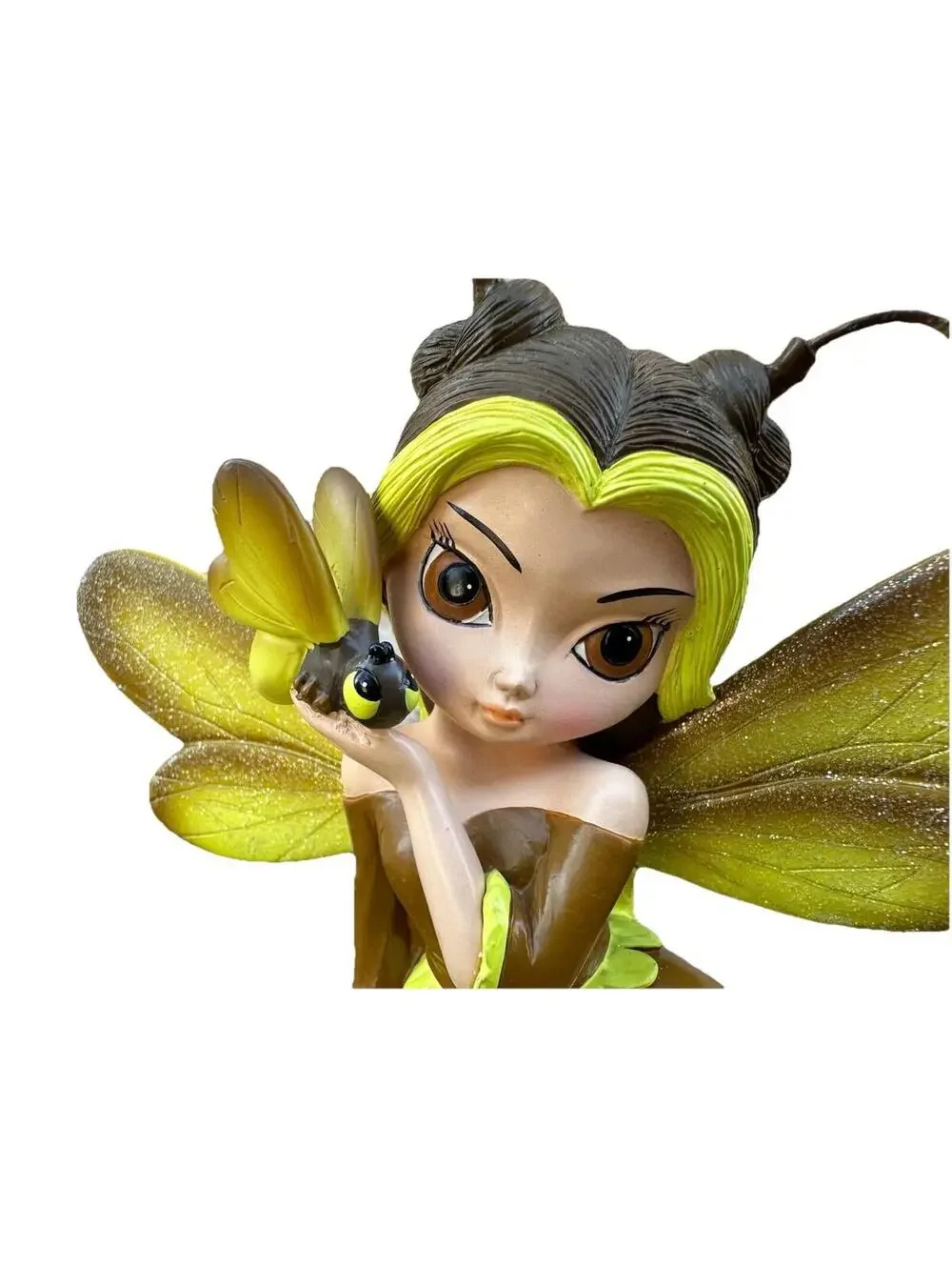 Jasmine Becket Griffith Feisty As A Firefly Fairy Figurine Resin Statue